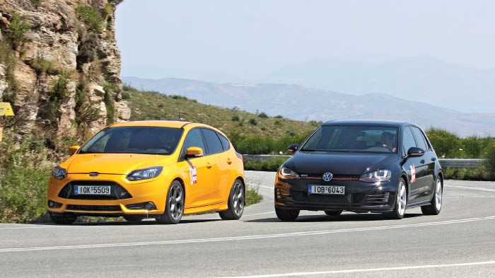   Golf GTI   Focus ST